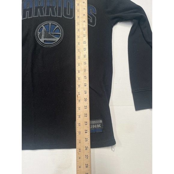 Golden State Warriors Mens navy small Long Sleeve T Shirt Basketball - Picture 5 of 9